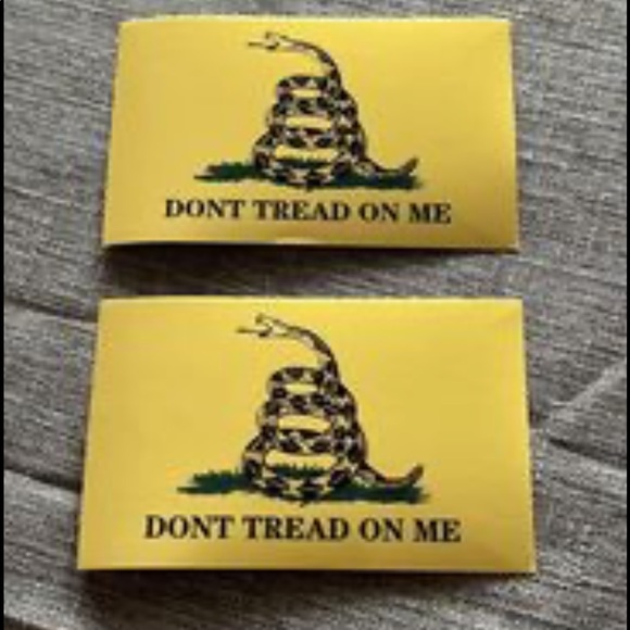 Other - 3/$10 NEW set 2 stickers don’t tread on me